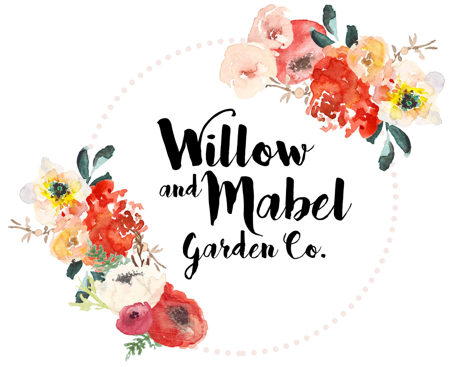 Willow & Mabel Garden Co. logo