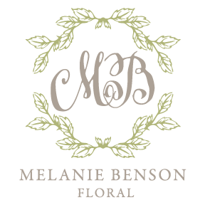 Melanie Benson Floral logo
